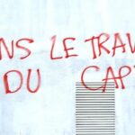Les restes d’une émeute parisienne
