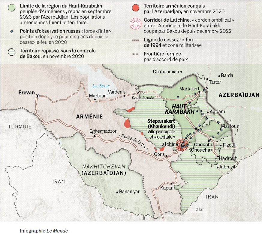 L’affaire insoluble des frontières de l’Arménie et de l’Azerbaïdjan