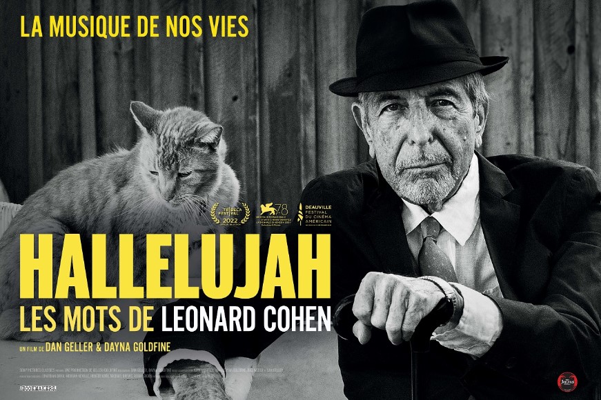 « Hallelujah, les mots de Leonard Cohen » de Dayna Goldfine et Dan Geller