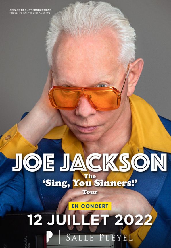 Joe Jackson – 2022/07/12 – Salle Pleyel