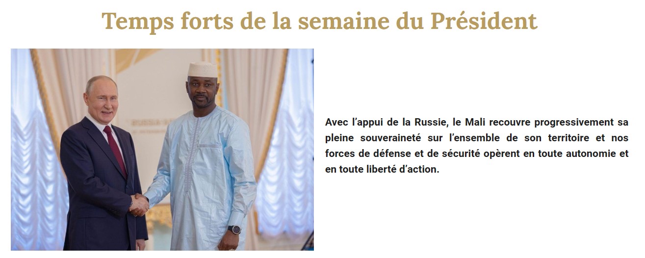 Le Mali se plaint de la « junte française » !
