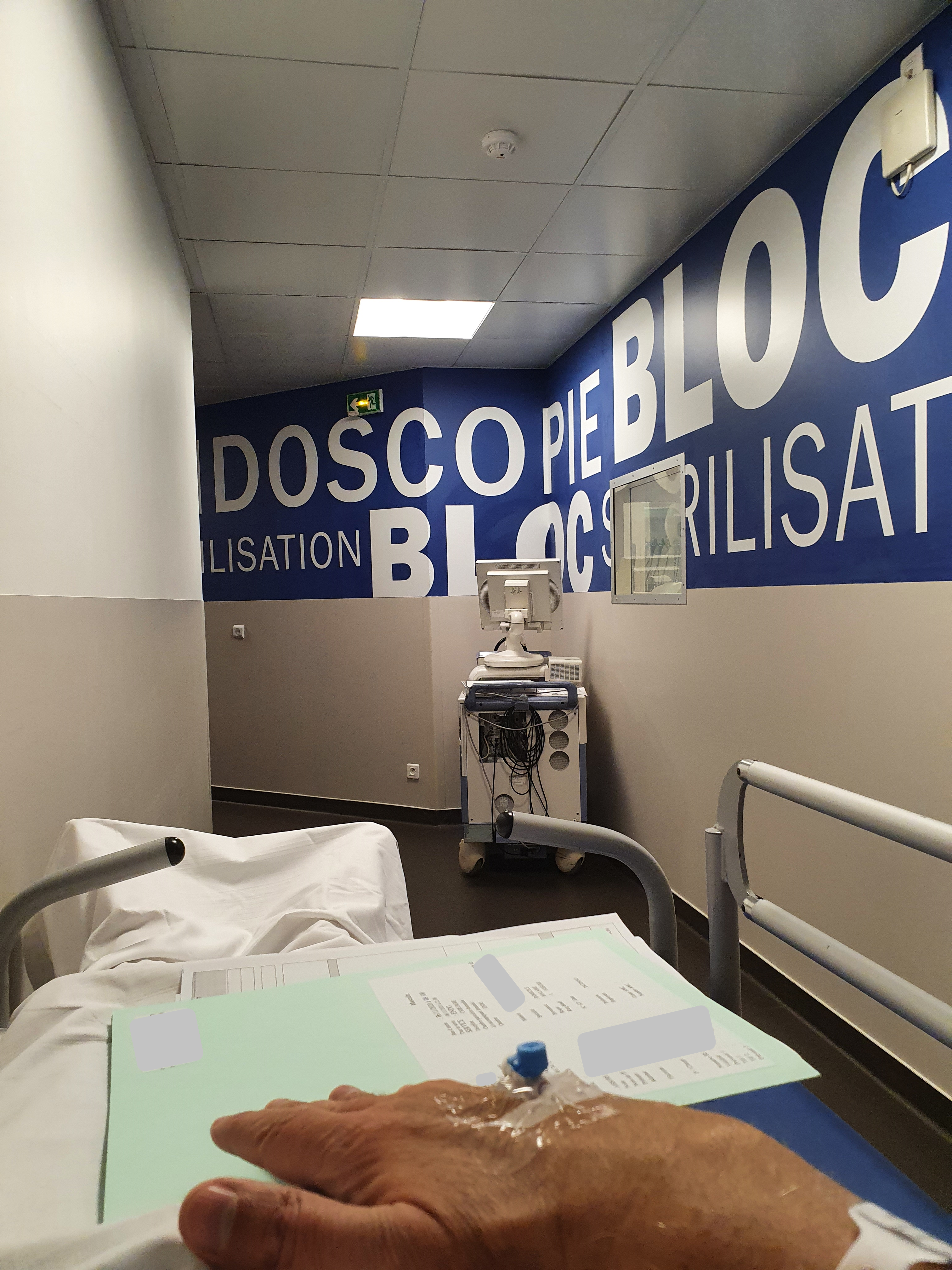 Passage à l’hôpital