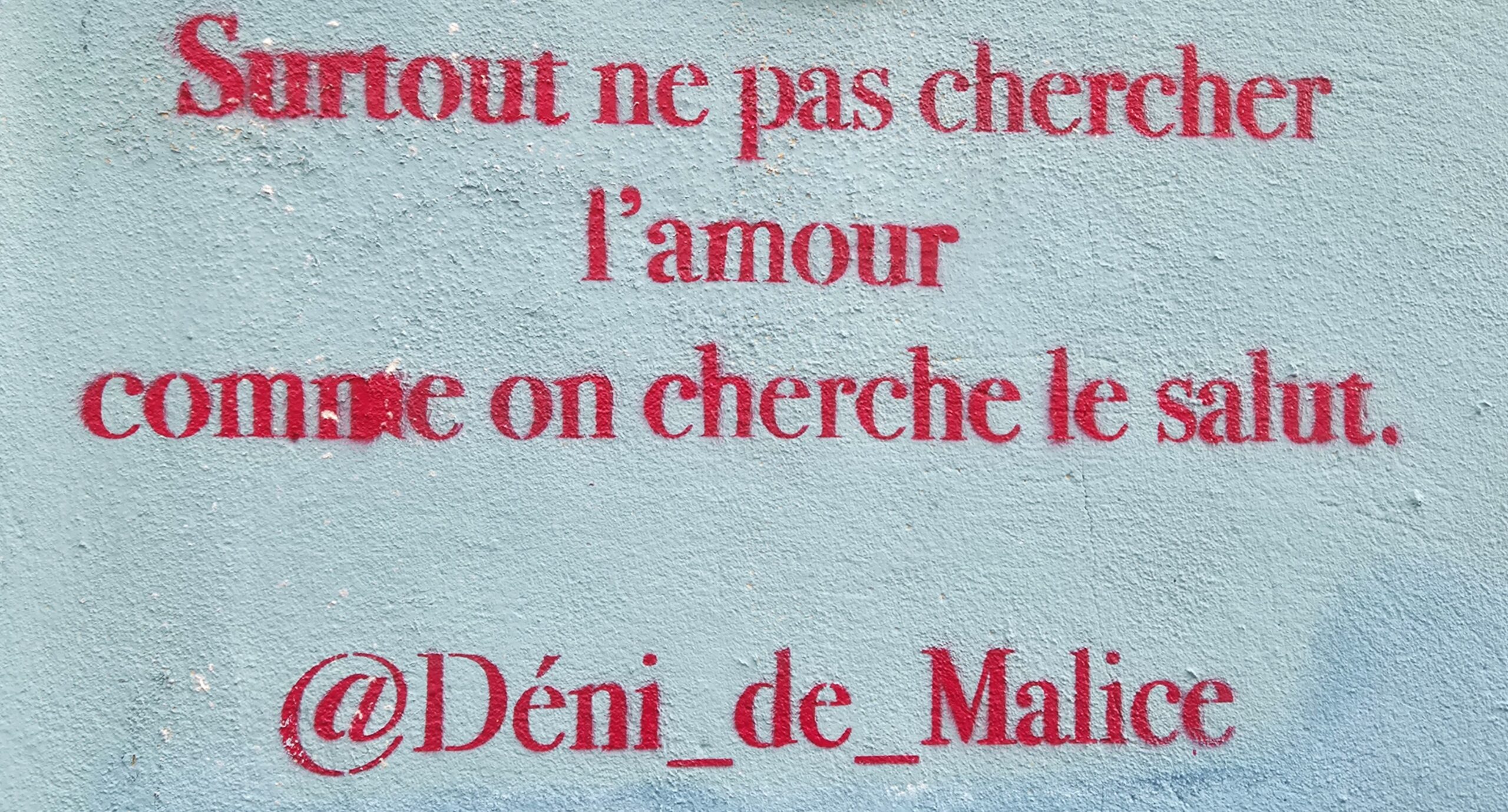 Chercher l&rsquo;amour ?