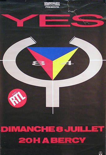 Yes – 1984/07/08 – Paris Bercy